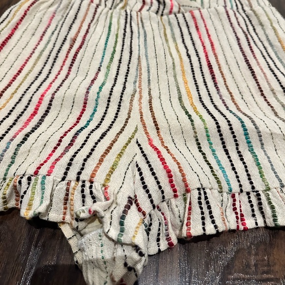 Tularosa Amelia Striped Linen Romper - Picture 7 of 12